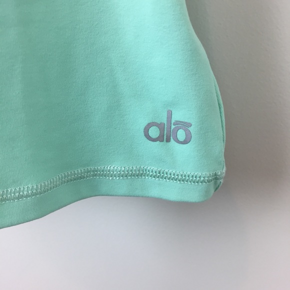 Alo Yoga Mint Turquoise Tank with Built-in Bra XS - Picture 3 of 8